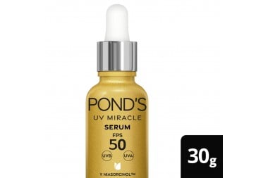 Protector Solar Ponds Uv Miracle Spf 50 Y Niasorcinol 30 G