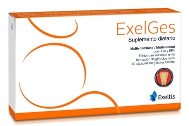 Suplemento Multi Vitaminico Exelges 30 Cápsulas Blandas