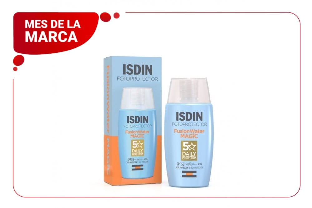 Protector Solar Isdin Spf 50 Fusion Water Magic 50 Ml