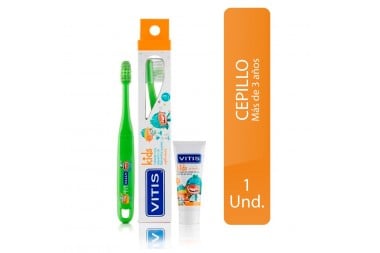 Cepillo Dental Vitis Kids +...