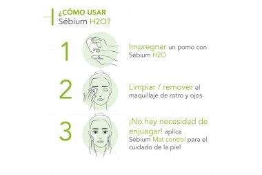 Agua Micelar Bioderma Sébium H2o Piel Mixta A Grasa 100 Ml