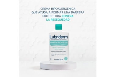 Crema Corporal Lubriderm Humectación Delicada 400 Ml