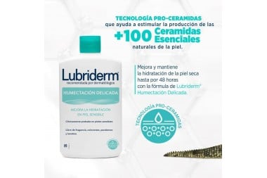 Crema Corporal Lubriderm Humectación Delicada 400 Ml