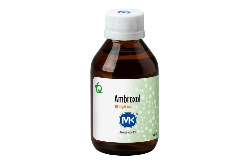 Jarabe Ambroxol Mk 30 Mg/5Ml Para Adultos 120 Ml