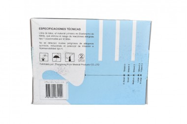 Guantes de Nitrilo Inverfarma Talla L 50 Unds