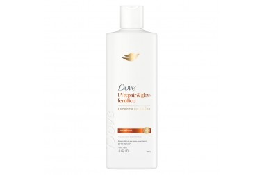 Shampoo Dove UVrepair & Glow+ Ferúlico Experto En Daños 370 Ml