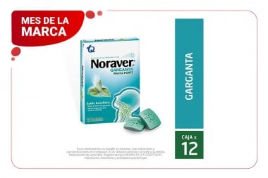 Noraver Garganta Menta...