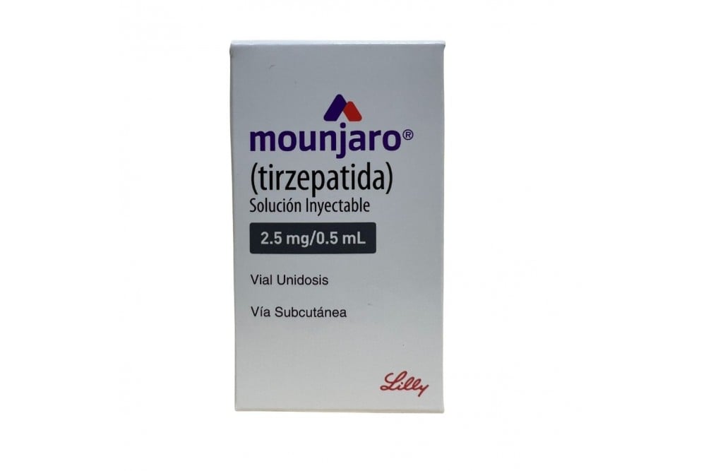 Mounjaro Tirzepatida 2.5 Mg/ 5Ml Solución Inyectable Und
