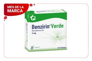 Benzirin 3 Mg Sabor...