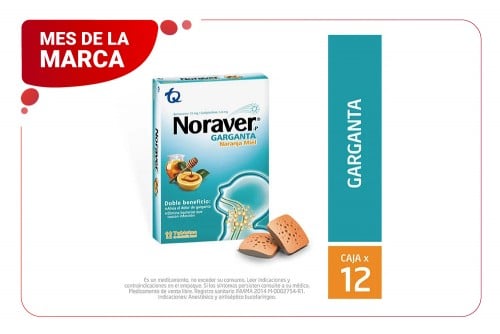 Noraver Garganta Caja Sabor...