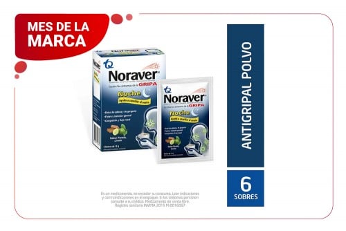 Noraver Gripa Noche Sabor...