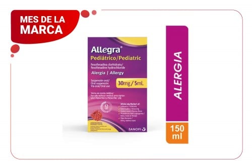Allegra Pediátrico 30 Mg /...