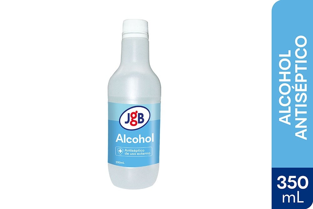 Alcohol Antiséptico Jgb 350 Ml