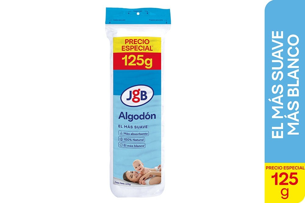 Algodón Jgb 125 G