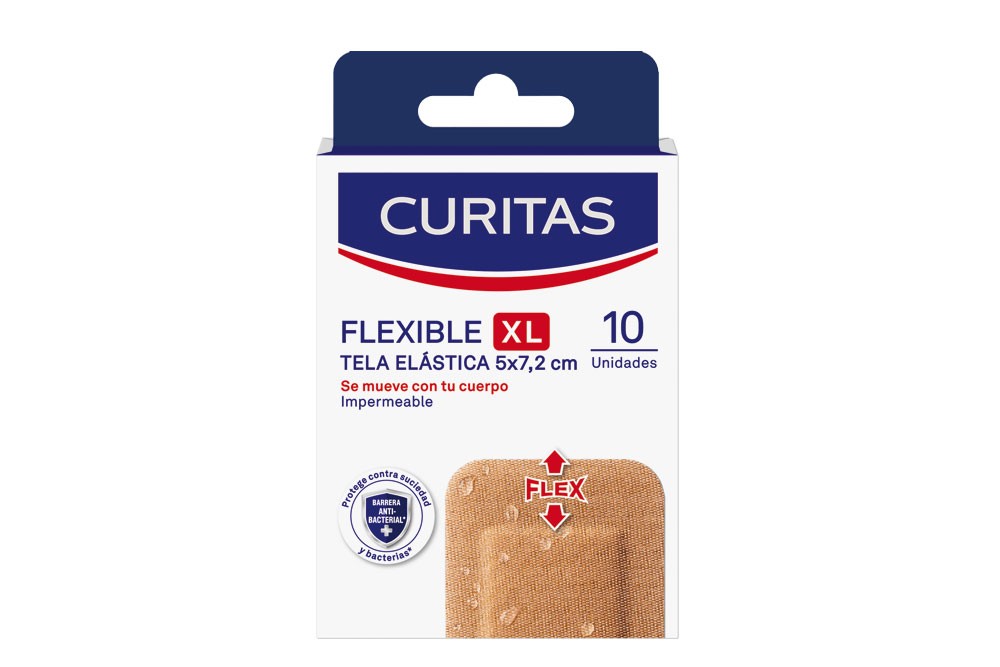 Curas Curitas Fexibles Xl 10 Unds