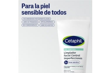Limpiador Facial Cetaphil Oil Control 250 Ml