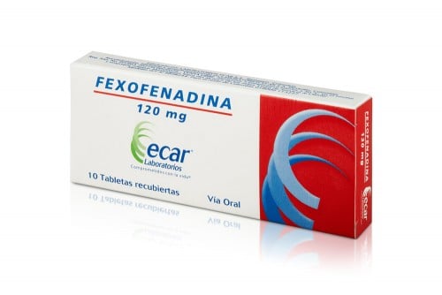 Fexofenadina 120 Mg Ecar 10...