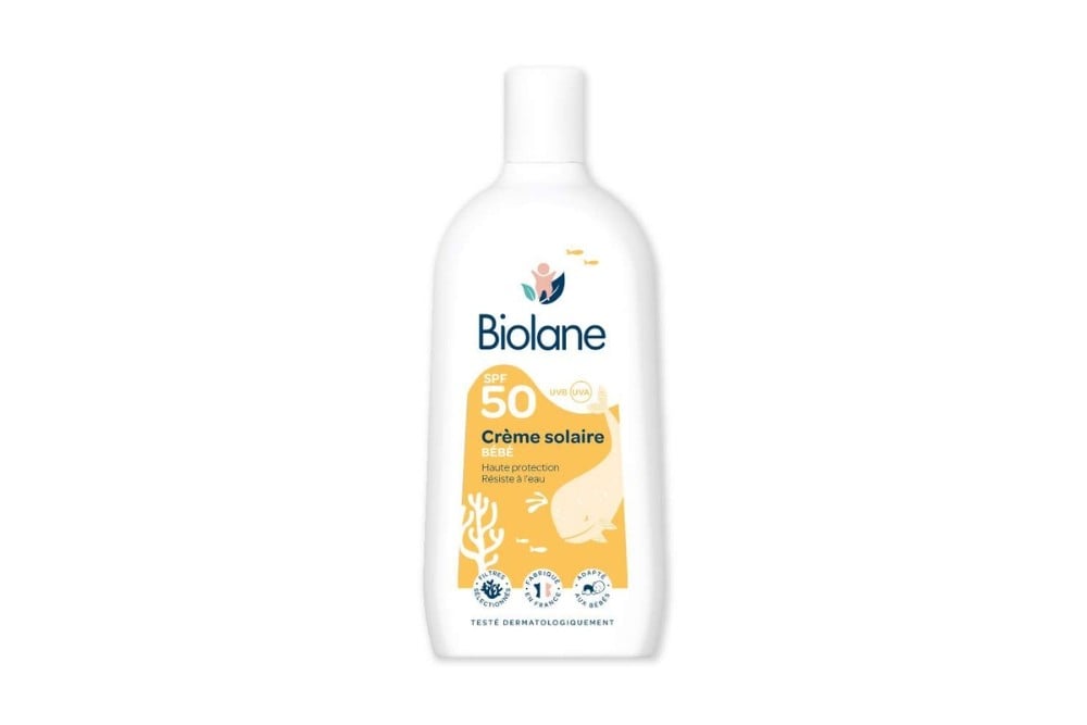 Protector Solar Biolane En crema Spf 50 Para Bebé 200 Ml