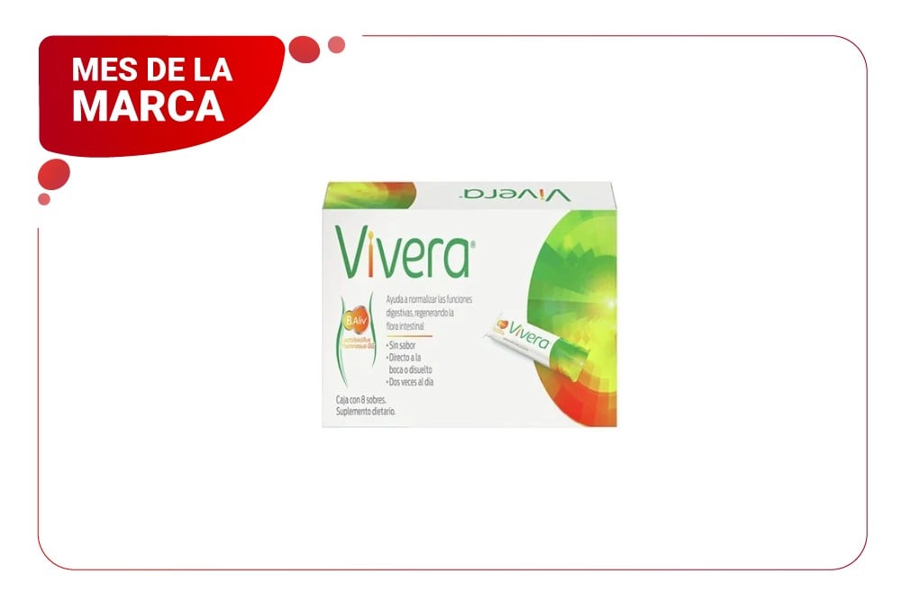 Vivera Suplemento Dietario Caja Con 8 Sobres Con 2 G C/U