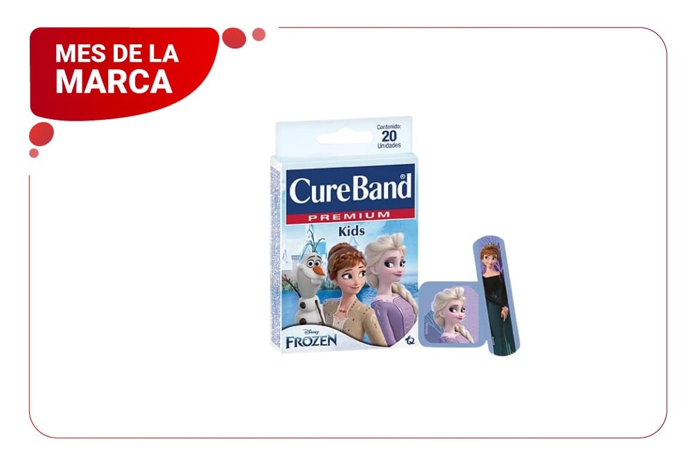 Curas Cureband Kids Premium Caja Con 20 Unidades