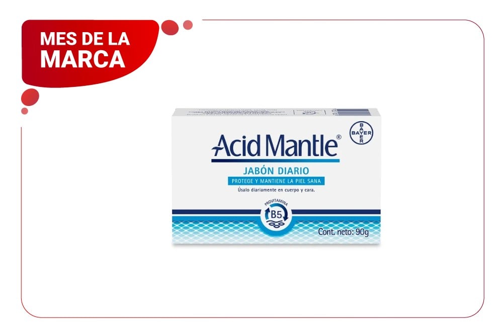 Jabón En Barra Acid-Mantle Protege La Piel Seca 90 G