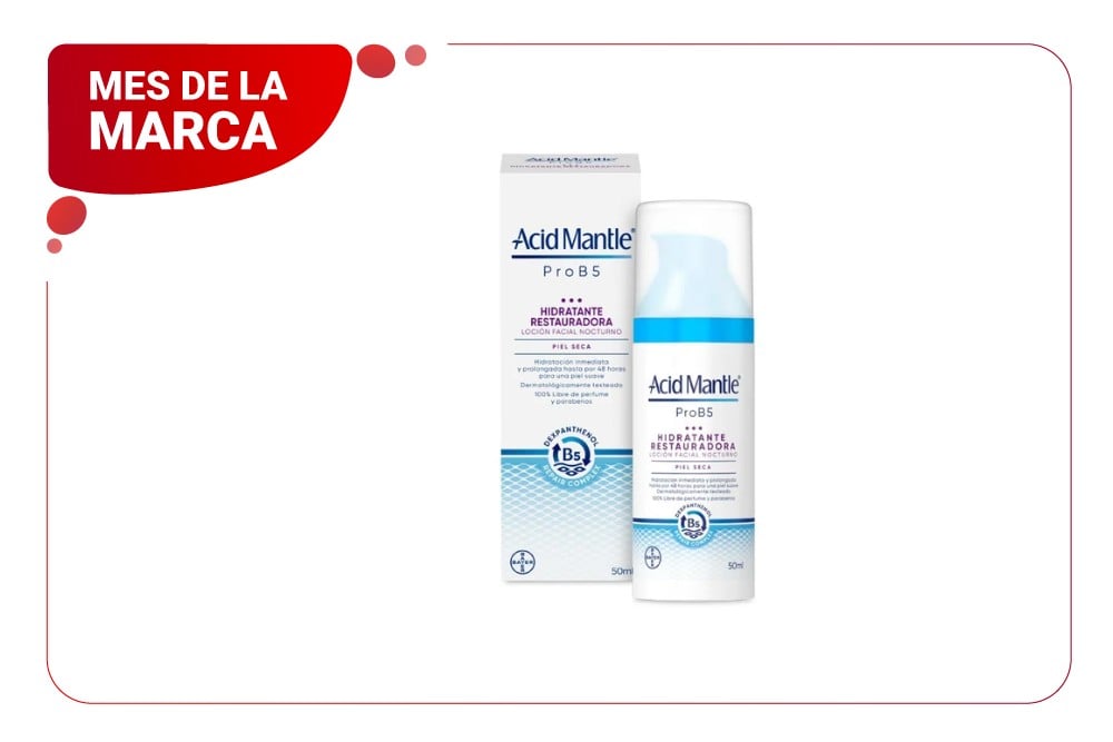 Loción Facial Acid Mantle Pro B5 Hidratante Restauradora 50 Ml