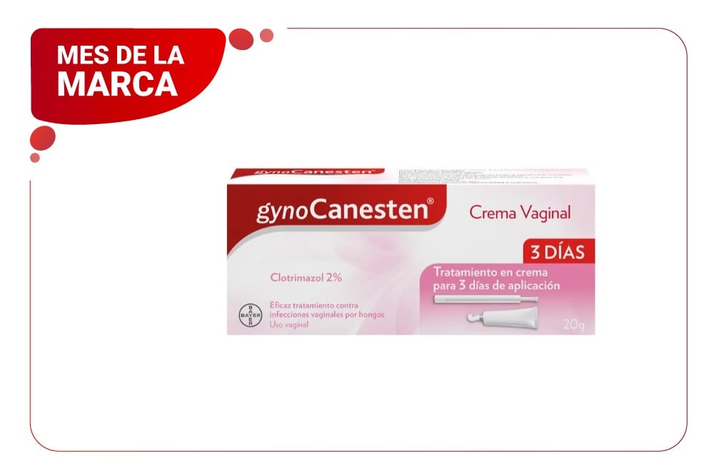 Gynocanesten 2% Crema Vaginal Tubo Con 20 G