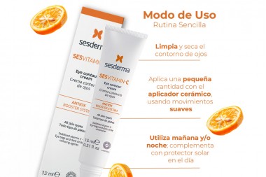 Contorno De Ojos Sesvitamin C Sesderma 15 Ml