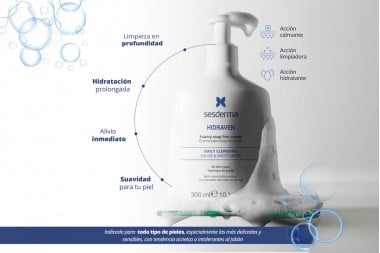 Crema Espumosa Hidraven Gel Higiene Facial Sesderma 300 Ml