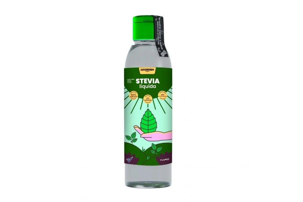 Endulzante Stevia Liquida Supermundo 230 Ml