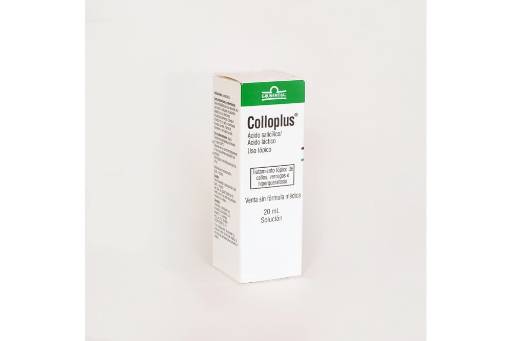 Colloplus Acido Salicílico / Acido Láctico Uso Tópico 20 Ml