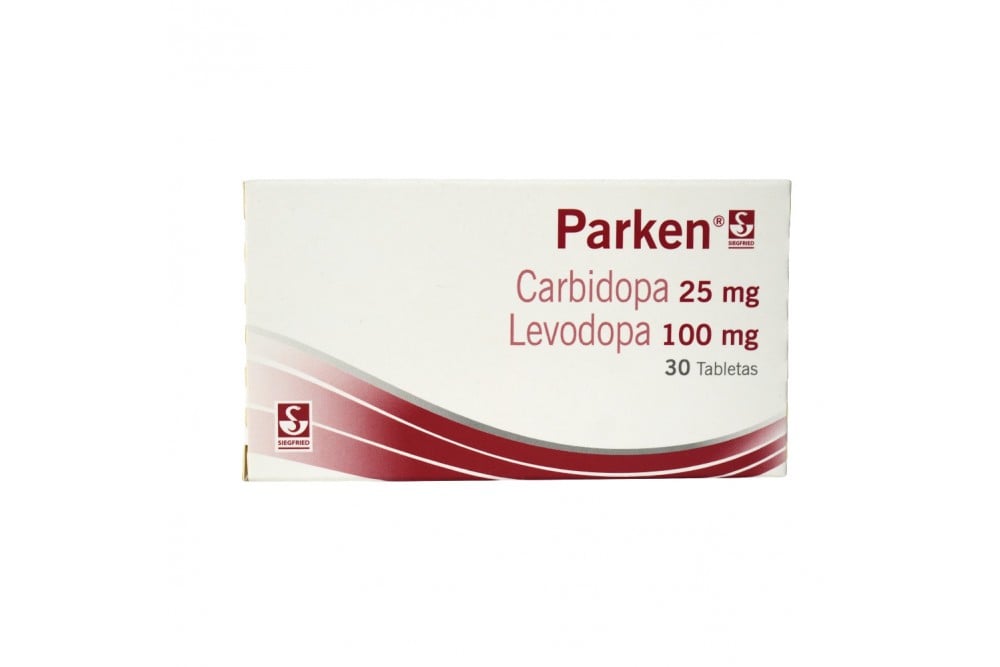 Parken Carbidopa 25Mg Levodopa 100Mg 30 Tabletas