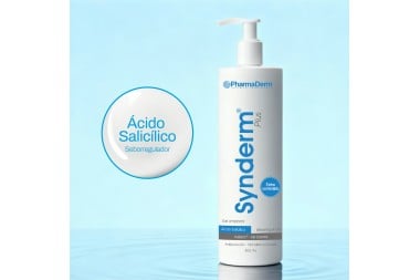 Gel Limpiador Synderm Plus Libre de Jabón Piel Mixta O Grasa 300 Ml