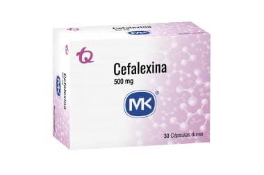 Cefalexina Mk 500 Mg 30...