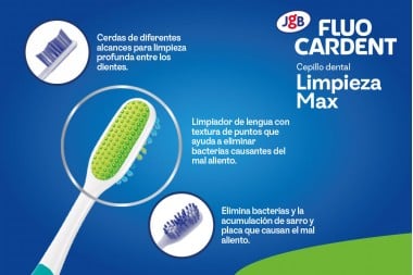 Oferta Cepillo Dental Fluocardent Limpieza Max 2 Unds