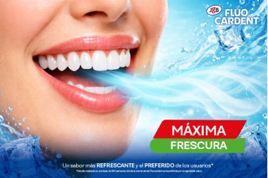 Crema Dental Fluocardent Triple Acción Sabor Menta 50 Ml