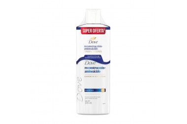 Oferta de Shampoo Dove Reconstrucción Aminoácido 370 Ml + Acondicionador 370 Ml