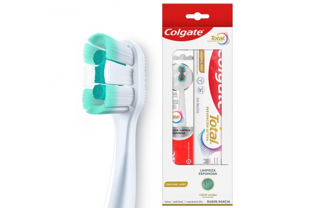 OF.CEPILLO DENTAL CREMA DENTAL 63ML COLGATE TOTAL