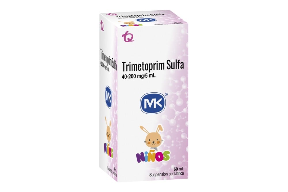 Trimetoprim Sulfametoxazol Mk 40-200 Mg/5 Ml Suspensión Pediátrica 60 Ml