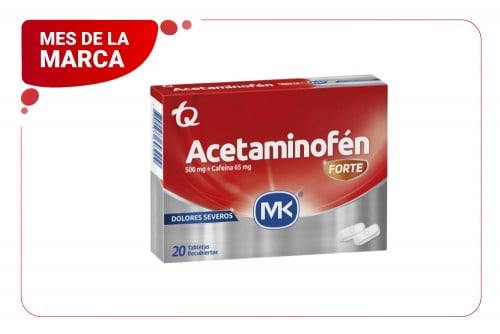 Acetaminofén Forte Mk 500...