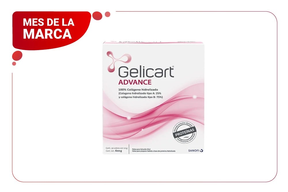Gelicart Advance Caja Con 30 Sobres Con 20 G C/U