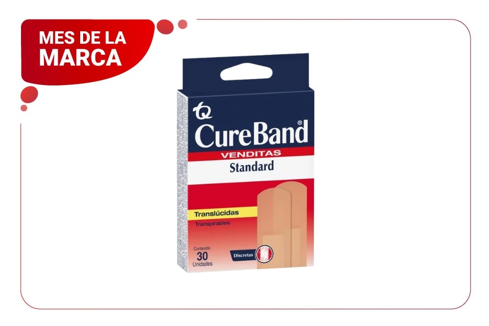 Venditas Cureband Standard 30 Unds