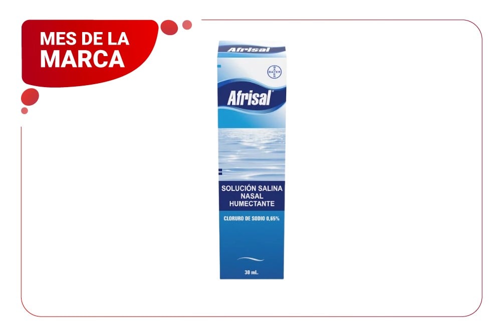 Solución Salina Afrisal 0,65% Humectante 30 Ml