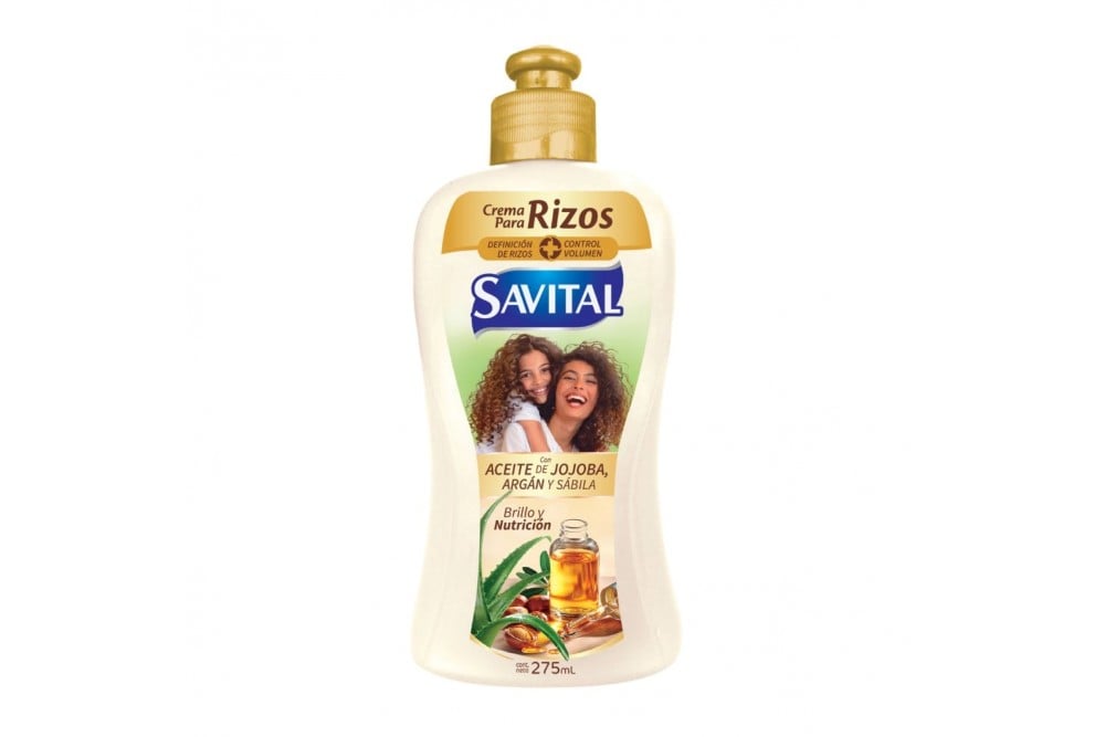 Crema Para Peinar Savital Brillo y Nutrición 275 Ml