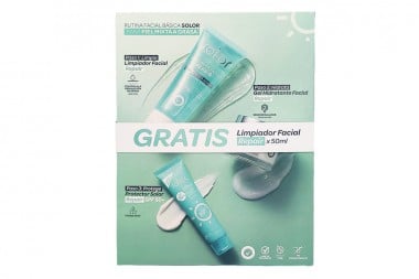 Oferta Gel Hidratante Facial Sol-Or 50 Ml + Protector Solar 60 G Spf 50 Gratis Limpiador Facial Repair 50 Ml