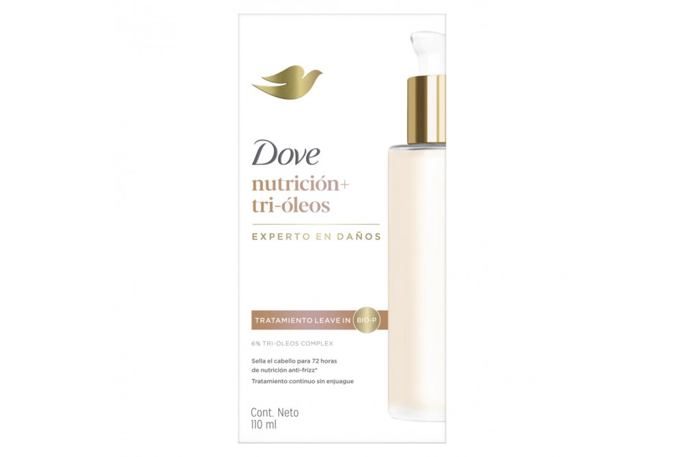 Tratamiento Dove Nutrición + Tri-óleos Experto En Daños 110 Ml