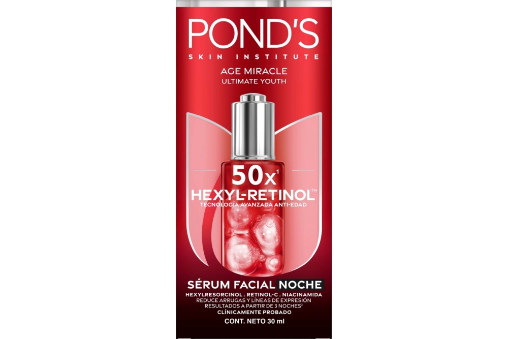 Serum Facial Ponds Age Miracle Antiedad Hexyl-Retinol 30 Ml