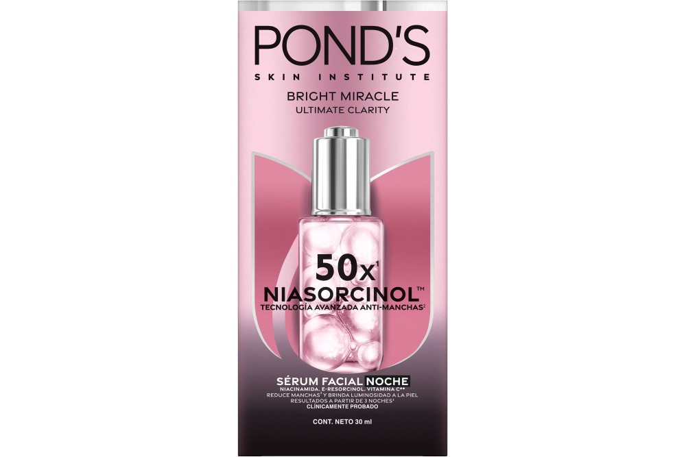 Serum Facial Ponds Bright Miracle Niasorcinol Noche 30 Ml