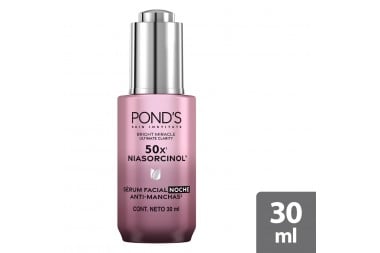 Serum Facial Ponds Bright Miracle Niasorcinol Noche 30 Ml