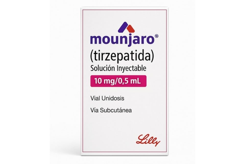 Mounjaro Tirzepatida 10 Mg/ 5Ml Solución Inyectable Und